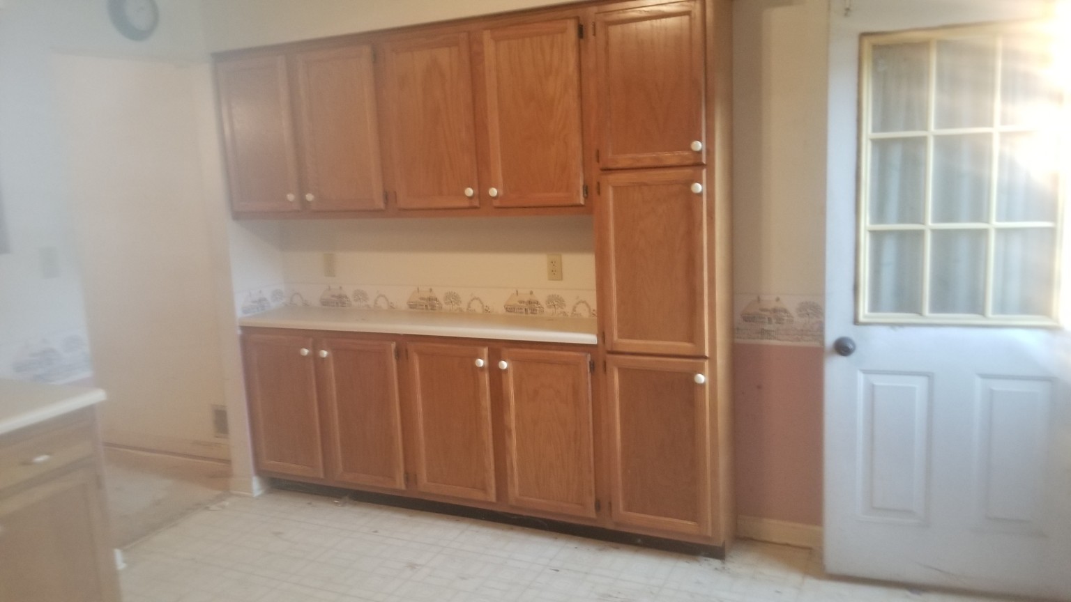 Kitchen renovation — second view before renovation
